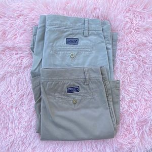 2 pair men’s Nautica Khaki Shorts 34” waist